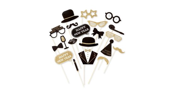 Oud en Nieuw Foto Props