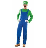 Loodgieter kostuum Luigi