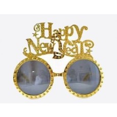 Bril Happy New Year Goud