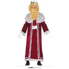 Drie Koningen Kostuum Balthasar Rood Volwassenen