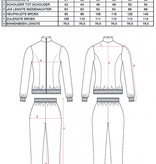 Trainingspak Dames 80`s Zebra Rainbow