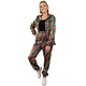 Trainingspak Dames 80`s Zebra Rainbow