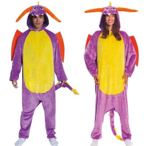 Draak onesie verkleedpak