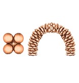 Folieballonnen Ballonnenboog Rosé Koper Rond (10st)