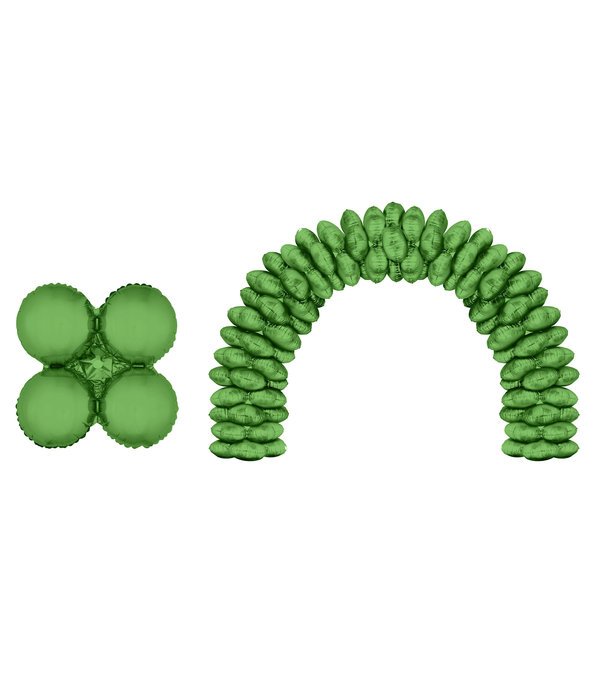 Folieballonnen Ballonnenboog Groen Rond (10st)