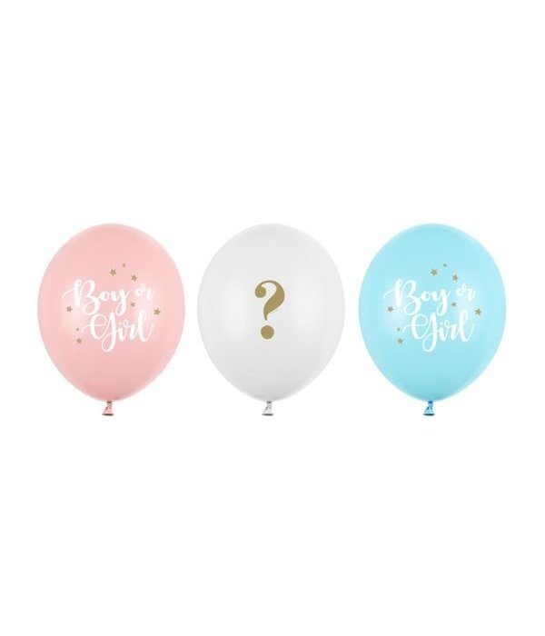 Gender Reveal Ballonnen Mix (50st)