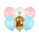 Gender Reveal Geboorte Ballonnen Mix (6st)