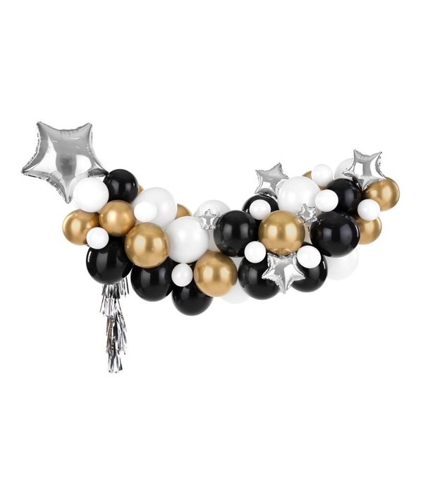 Ballonnenboog Sterren Mix (167x135cm)