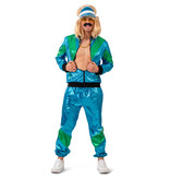 Fout Trainingspak Dylano Blauw Pailletten Heren