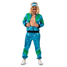 Fout Trainingspak Dylano Blauw Pailletten Heren