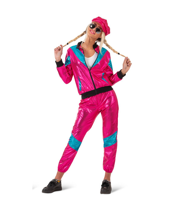 Fout Trainingspak  Patsy Roze Pailletten Dames