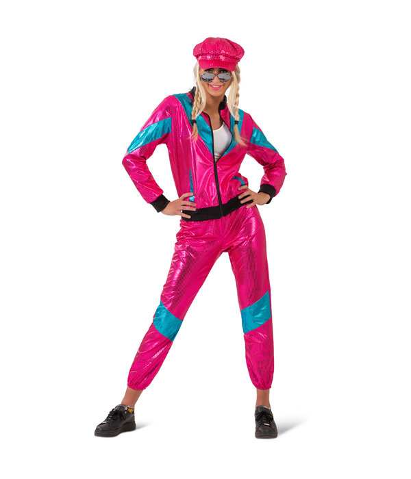 Fout Trainingspak  Patsy Roze Pailletten Dames