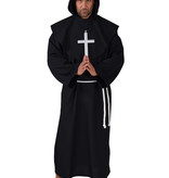 Pater kostuum elite zwart