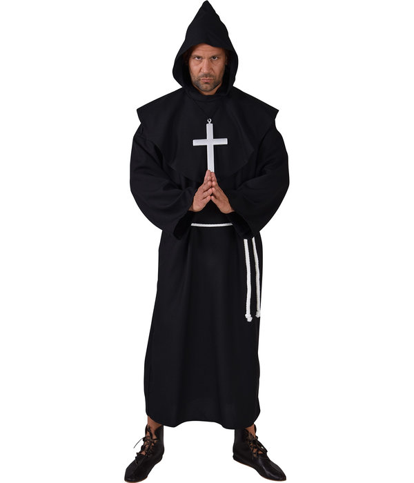 Pater kostuum elite zwart