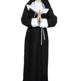 Nonnenkleding dame 3-delig