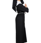 Nonnenkleding dame 3-delig