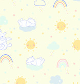 Rol Cadeaupapier Winnie de Poeh geel