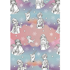Rol Cadeaupapier Frozen getekend