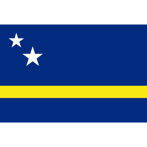 Vlag Curaçao 90x150 cm