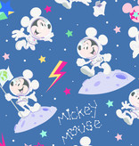 Rol Cadeaupapier Mickey Mouse blauw
