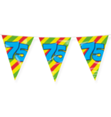 Happy Verjaardag Vlaggenlijn 75 Jaar (10m)