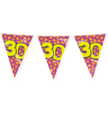 Happy Verjaardag Vlaggenlijn 30 Jaar (10m)