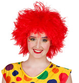 Rode Clownspruik Frizzy