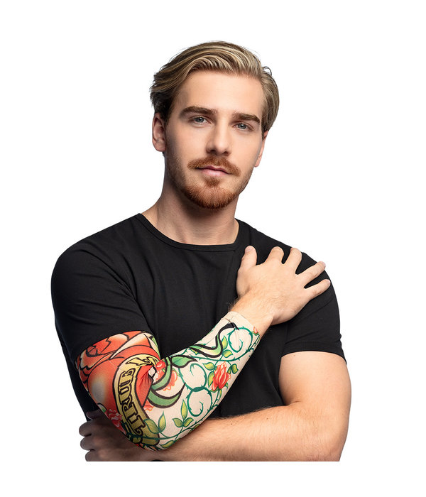 Tatoeage mouw 'True love'