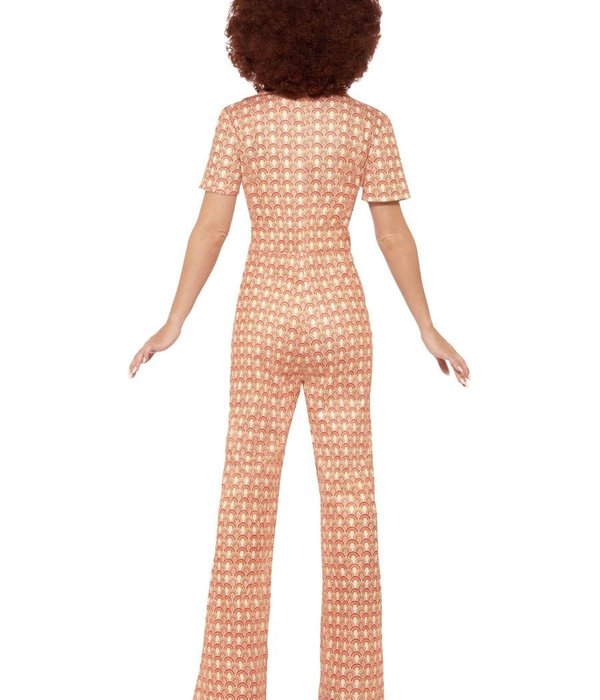 Authentieke 70's retro kostuum vrouw