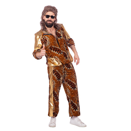 Fout Trainingspak Goud Panter Man