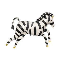 Folieballon Zebra (115x85cm)