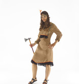 Kostuum Indiaanse Blackfeet vrouw