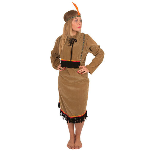 Kostuum Indiaanse Blackfeet vrouw