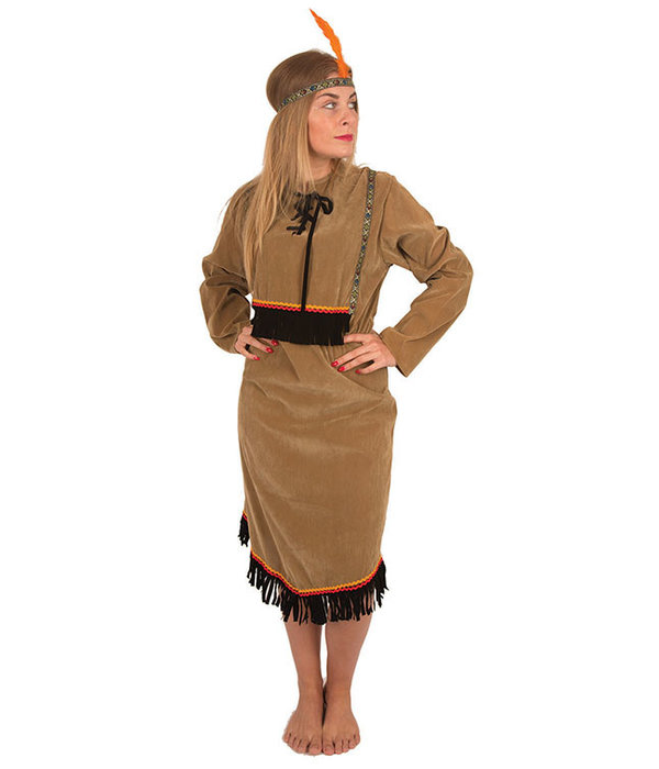 Kostuum Indiaanse Blackfeet vrouw