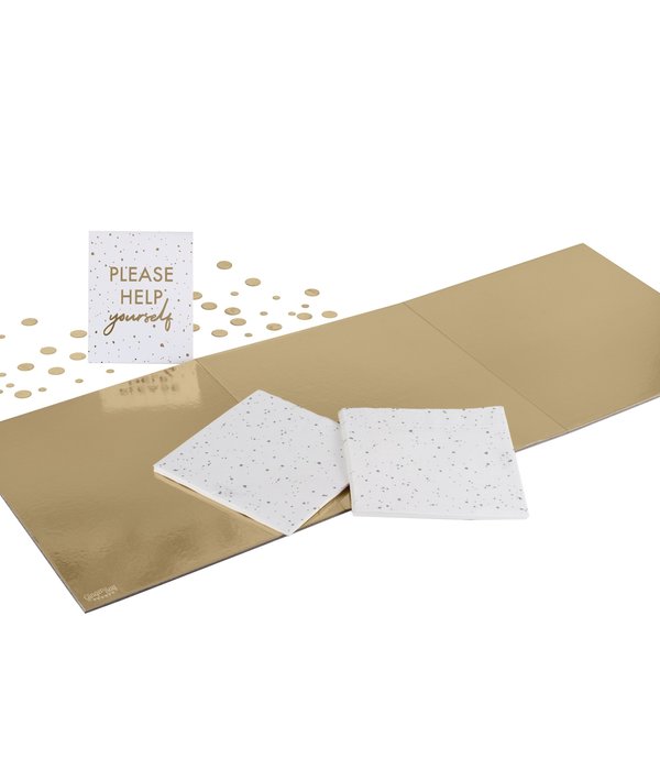 Gouden Borrelplank Set