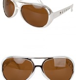 Bril Elvis zilver disco