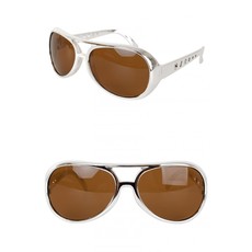 Bril Elvis zilver disco