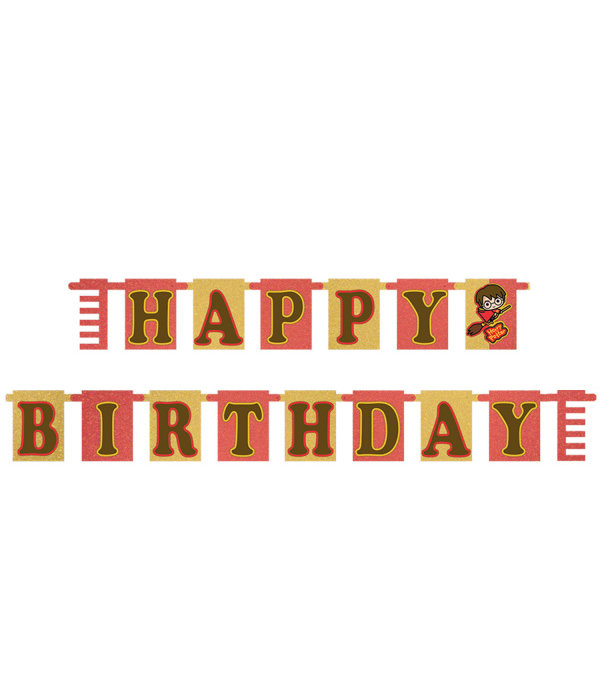 Verjaardag Letter Banner Harry Potter (180cm)