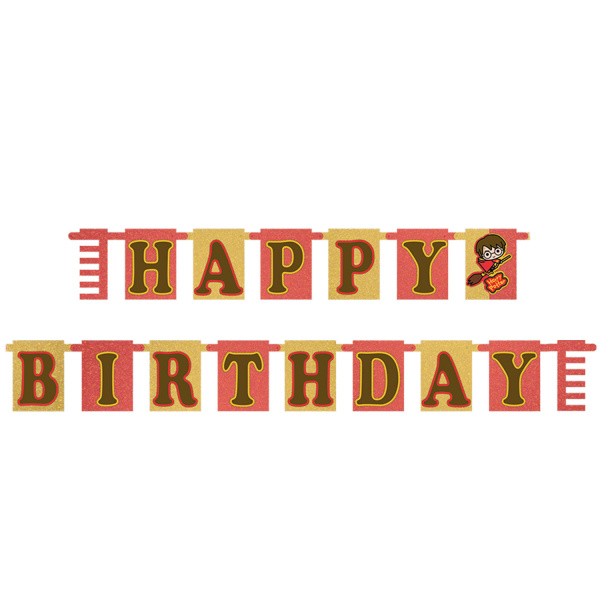 Verjaardag Letter Banner Harry Potter (180cm)