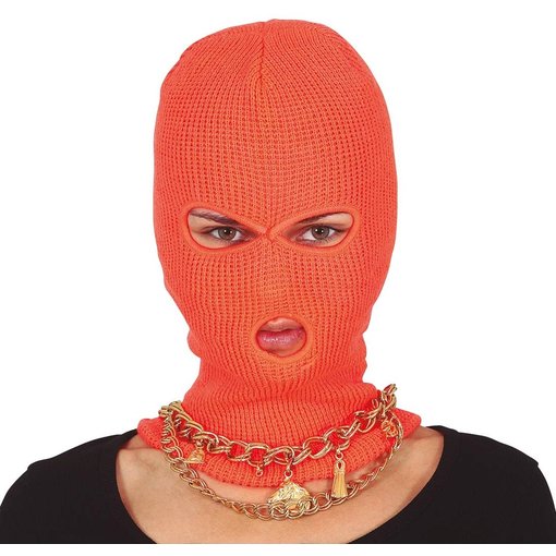 Motormuts Neon Oranje Party