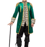 Luxe Jas Prins Markies Fluweel Groen