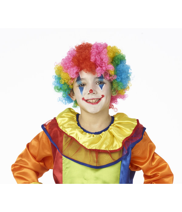 Pruik kind krul multi