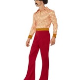 Authentieke 70's retro kostuum man