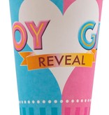 Gender Reveal Bekers 25cl - 8 stuks