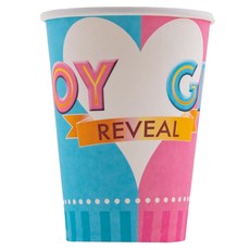 Gender Reveal Bekers 25cl - 8 stuks