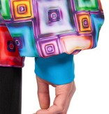 Jaren 70 Kostuum Geblokt Kleuren