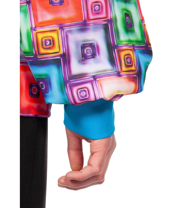 Jaren 70 Kostuum Geblokt Kleuren