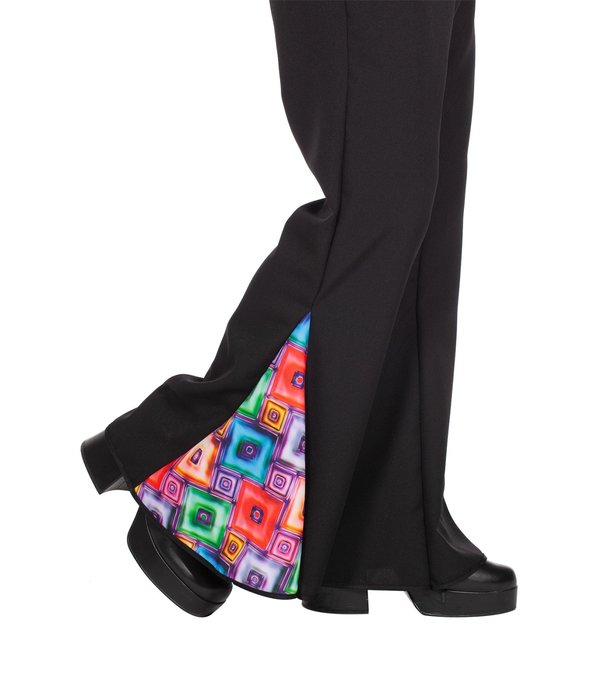 Jaren 70 Kostuum Geblokt Kleuren