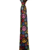 Stropdas Peace Hippie Volwassenen
