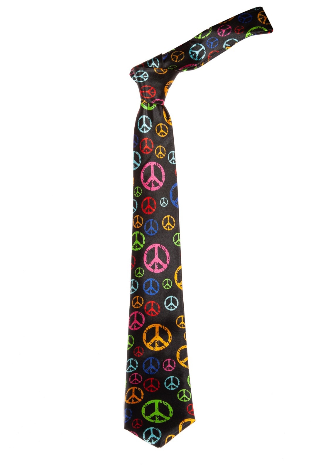 Stropdas Peace Hippie Volwassenen